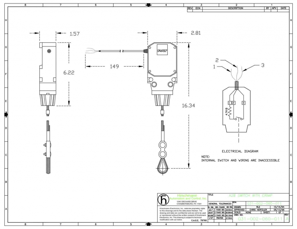 PAT Hirschmann Anti Two Block Schematic