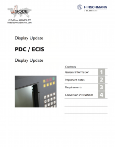 PDC Screen Replacement